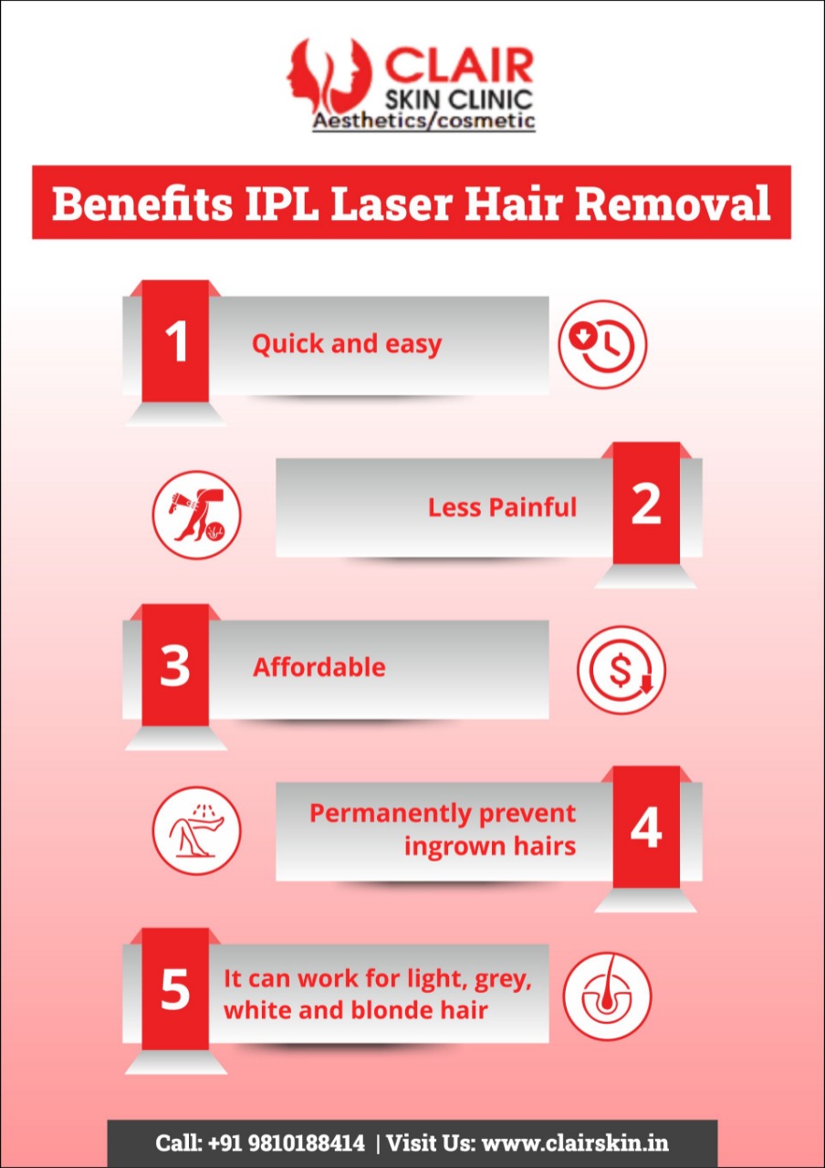 IPL Laser Hair Removal Benefits